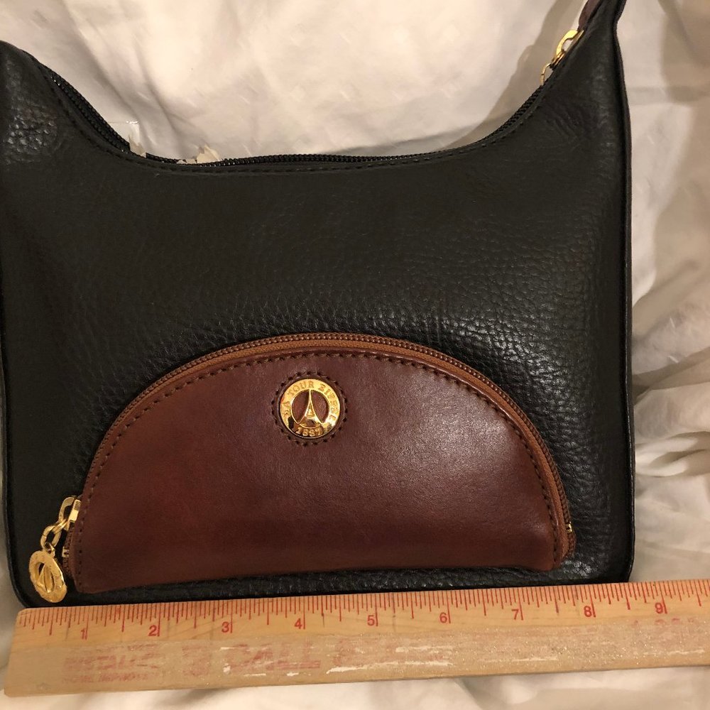 La Tour Eiffel Blk/Br Purse - Picture 10 of 12
